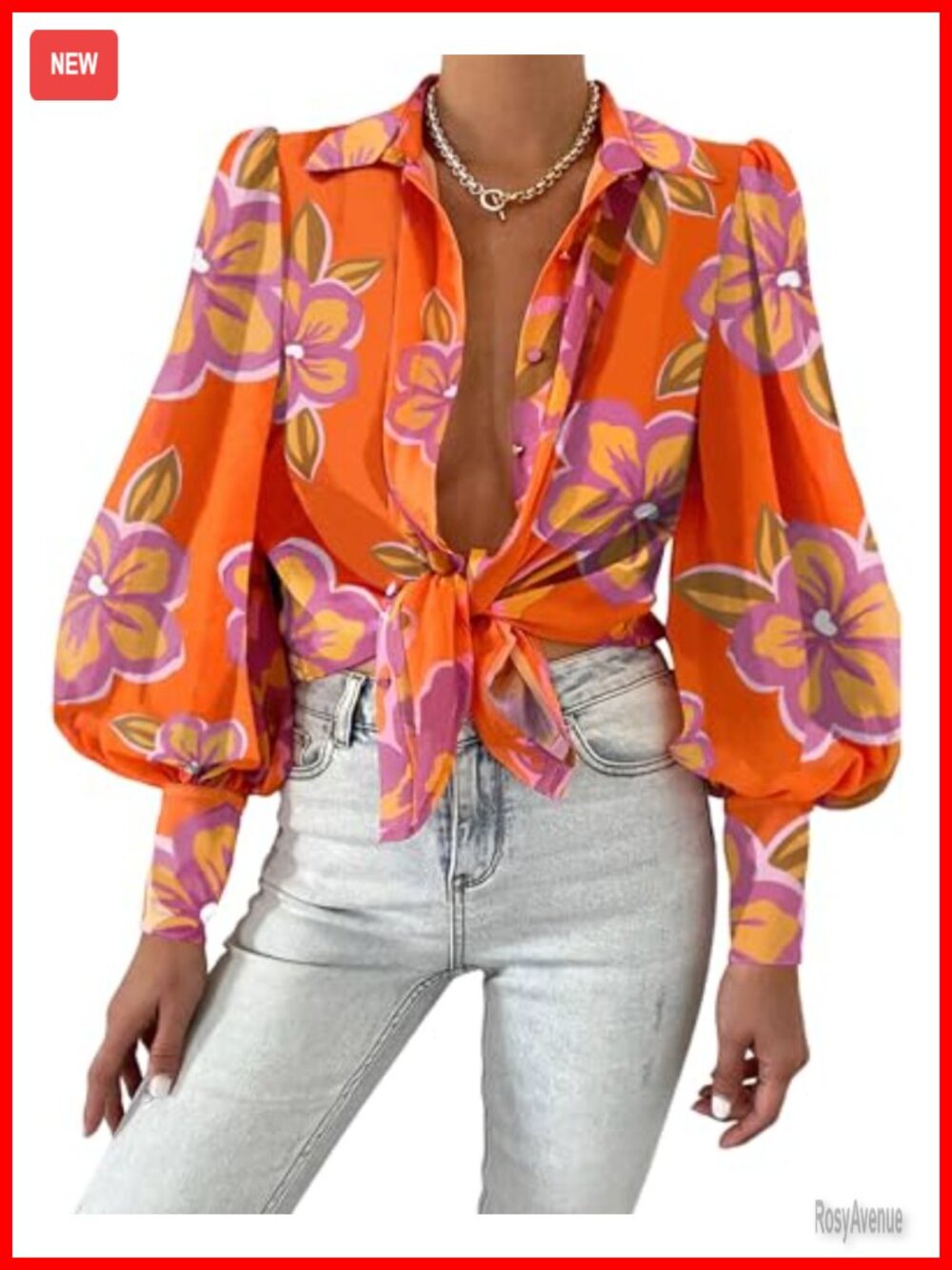 Women's Dressy Casual Long Sleeve Button Down Shirt Blouse Lantern Sleeve